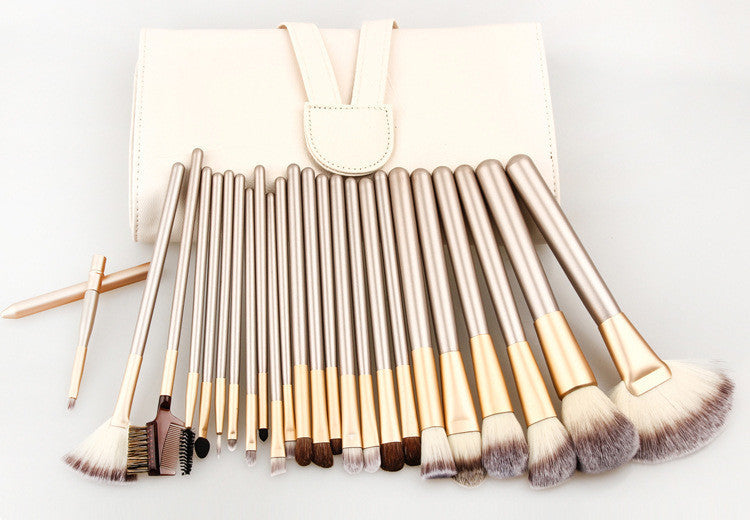 Spot Detonating 121824, Weiß Make-up, Weiß Make-up Pinsel, 24 Make-up Und Pinsel Anzüge Für Tragbare Schönheit Und Make-Up-Tools