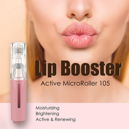 Lipp Roller & Lipp Booster Derma Roller mit Serum-Applikator